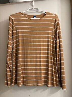 old navy luxe long-sleeve top